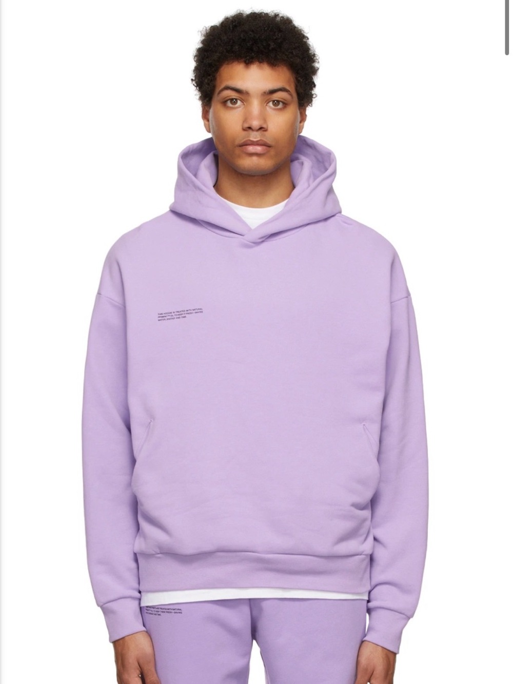 Men’s Pangaia 365 Heavyweight Hoodie in Purple - Medium